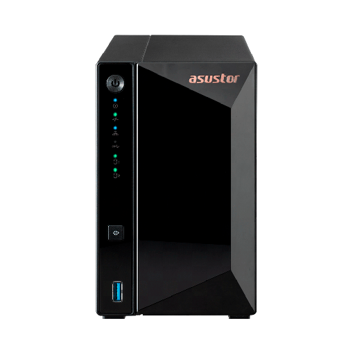 [106955] NAS ASUSTOR AS3302T V2 QC 1.7/2BAY/2G/2.5-GBLAN/3USB32/HD35/HD25/SS25