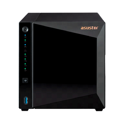 [73967] NAS ASUSTOR AS3304T QC 1.4/4BAY/2G/2.5-GBLAN/3USB32/HD35/HD25/SS25