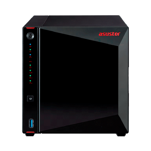 [55475] NAS ASUSTOR AS5304T CEL1.5/4BAY/4GB/2X2.5-GBLAN/HDMI/3USB32/HD35/H25/S