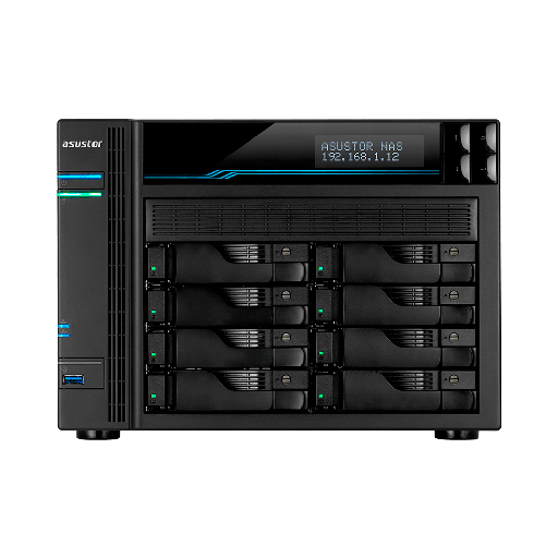[55512] NAS ASUSTOR AS6508T QC2.1/8BAY/8GB/2 M.2/4-GBLAN/2USB3.2