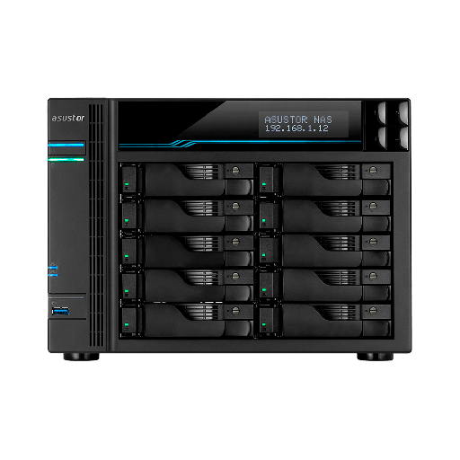 [55529] NAS ASUSTOR AS6510T QC2.1/10BAY/8GB/2 M.2/4-GBLAN/2USB3.2