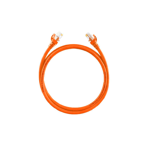 [116121] PATCH CORD UTP RJ45 HIKVSION CAT6 3 MTS NARANJA 24AWG DS-1NP6UEC0