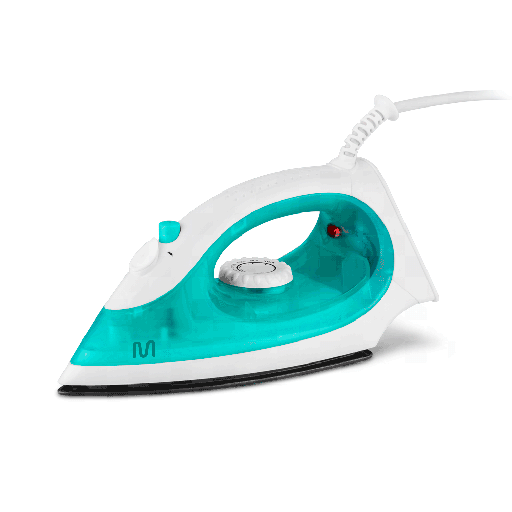 [120357] PLANCHA A SECO/VAPOR 1400W 110V ANTIADHERENTE CELESTE HO458 MULTILASER