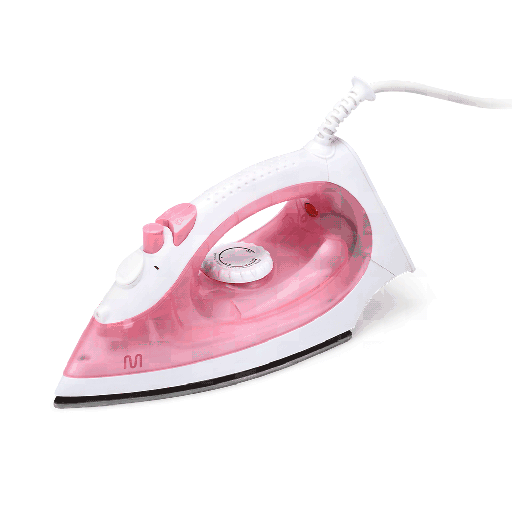 [120340] PLANCHA A VAPOR 2000W 220V ANTIADHERENTE ROSA HO457 MULTILASER