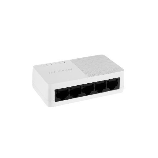 [116008] SWITCH HIKVISION DS-3E0505D-O 5P/1GBPS PLASTICO PARED/ESCRITORIO