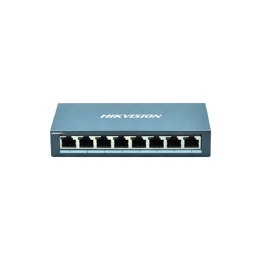 [114479] SWITCH HIKVISION DS-3E0508-O 8P/1GBPS METAL PARED/ESCRITORIO