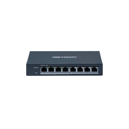 [116039] SWITCH HIKVISION DS-3E0508P-O 8P 4POE GBPS/4LAN GBPS METAL PARED/ESCRI