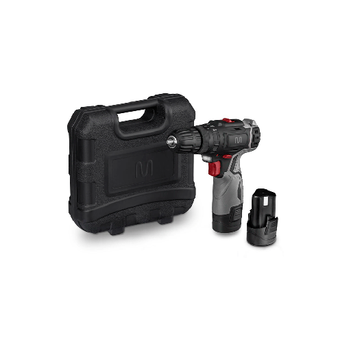 [107570] TALADRO Y DESTORNILLADOR 12V RECAR+MALETA BIV C/2BAT FE006 MULTILASE