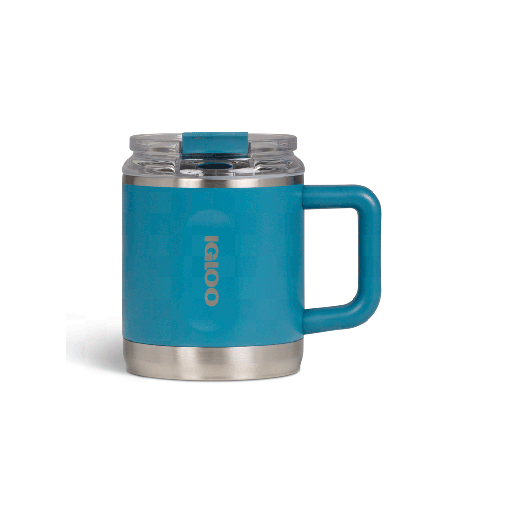 [108010] TAZA/CANECA TERM IGLOO  450ML SSTL COFFEE MUG AZUL MOD 4P 71233