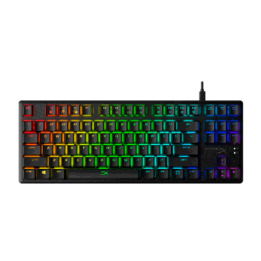 [70423] TECLADO USB GAMER HYPX 4P5P3AA#ABA ALLOY O. CORE MEC RED/ING/RGB