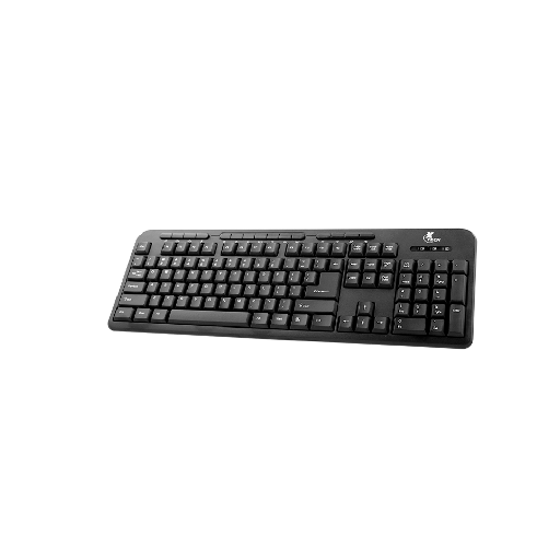 [96263] TECLADO USB XTECH XTK-130E MULT/ING/NEG