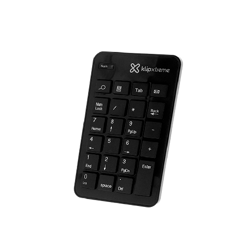 [38744] TECLADO WIR NUMERICO KLIP KNP-110 ZYPHER NEGRO