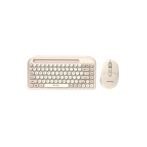 [106085] TECLADO+MOUSE WIR/BT FTXGK01 POR/POP/GOLD 106081