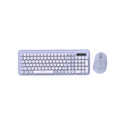 [106115] TECLADO+MOUSE WIR/BT FTXGK02 NUM/ESP/LILA 106111