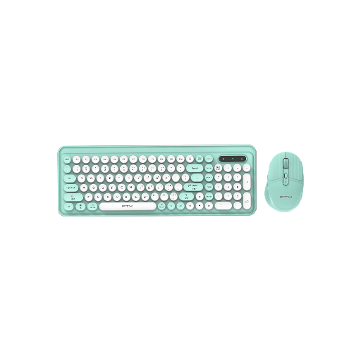 [106153] TECLADO+MOUSE WIR/BT FTXGK02 NUM/ESP/VERD 106159