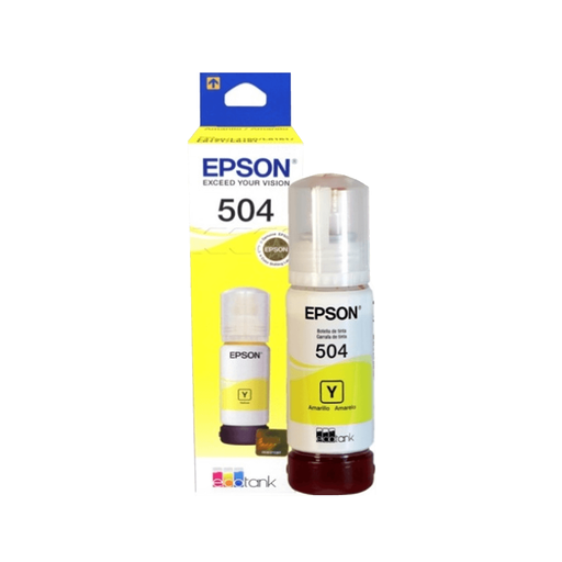 [27465] TINTA EPSON T504 420 AMARILLO L41XX/L42XX/L61XX T504420-AL 70ML