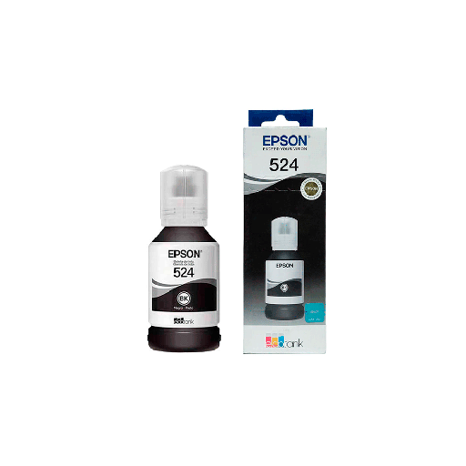 [108591] TINTA EPSON T524 120 NEGRO L15150 T524120-AL 127ML