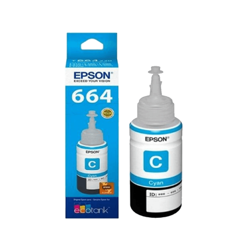 [1274] TINTA EPSON T664 220 CIANO L1XX/L2XX/L3XX/L5XX T664220-AL 70ML