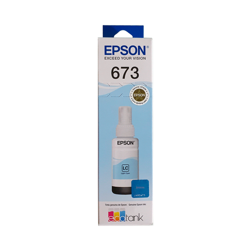 [1410] TINTA EPSON T673 520 LIGHT CIANO L8XX T673520-AL 70ML