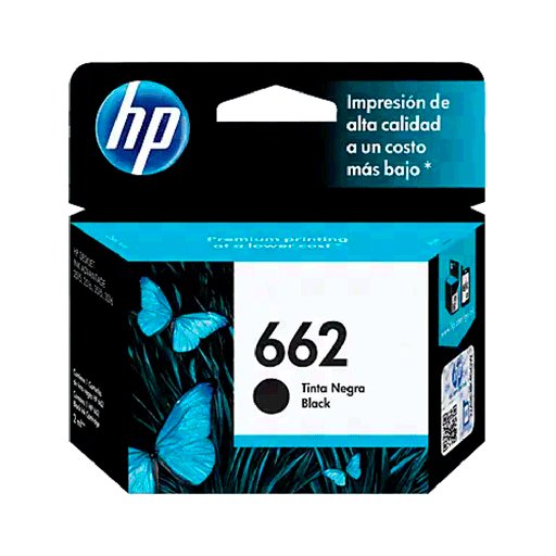 [3148] TINTA HP  662 NEGRO CZ103AL 2ML