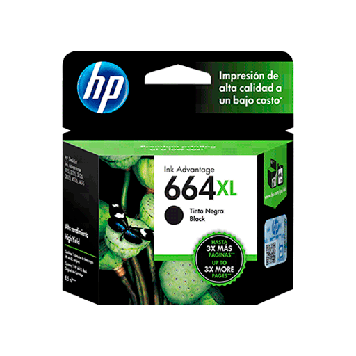 [6217] TINTA HP  664XL NEGRO F6V31AL 8,5ML