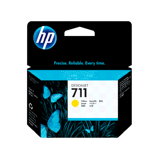 [99455] TINTA HP  711 AMARILLO CZ132A 29ML