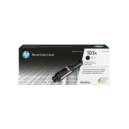 [93071] TONER HP  103A NEGRO W1103A 1000/MFP 1200 RECARGA NEVER STOP