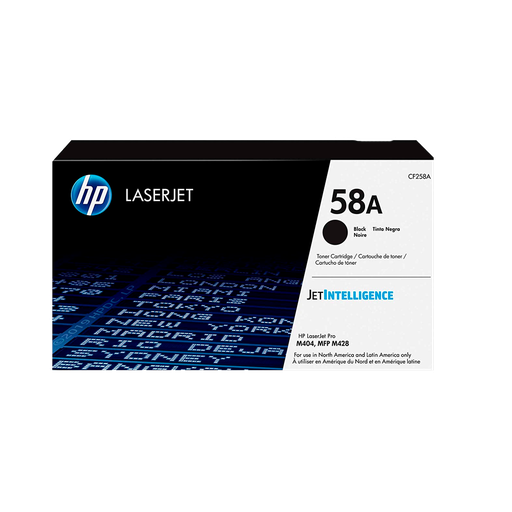 [50319] TONER HP   58A NEGRO CF258A LJ PRO M404/M428