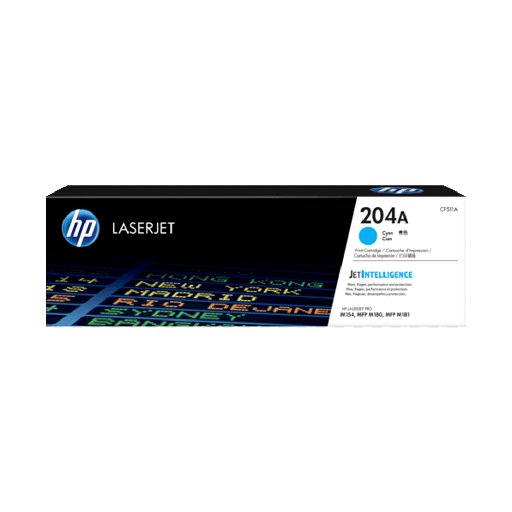 [34104] TONER HP  204A CYAN CF511A  M154/MFP M180/MFP M181