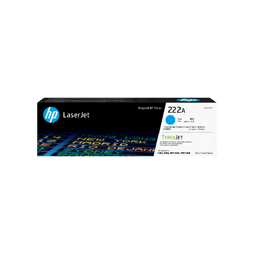 [108492] TONER HP  222A CYAN W2221A LJ PRO M203/MFP 3201/3204/3288/3303/3388