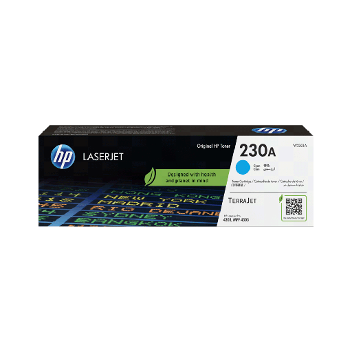 [100236] TONER HP  230A CYAN W2301A 4203/MFP 4303