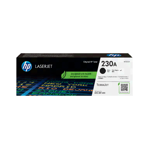 [100229] TONER HP  230A NEGRO W2300A 4203/MFP 4303
