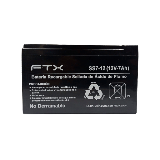 [105248] UPS FTX BATERIA RECARGABLE 12V 7A SS7-12