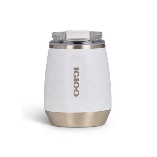 [107976] VASO TERM IGLOO  300ML SSTL WINE TMBLR BLANCO 6P 71236