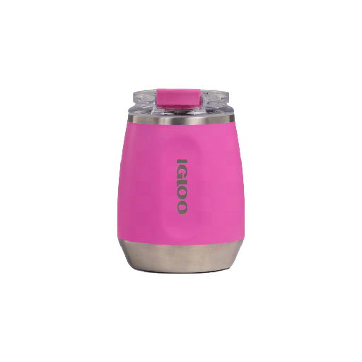 [115285] VASO TERM IGLOO  300ML SSTL WINE TMBLR ROSA 6P 71364