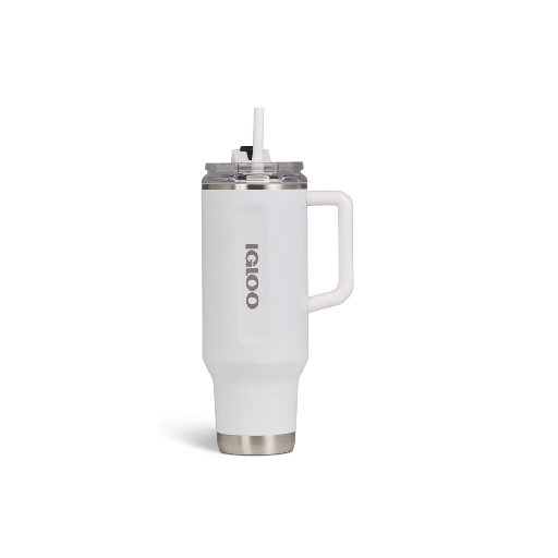 [108157] VASO TERM IGLOO 1.2L SSTL TRVL MUG C/PAJJITA BLANCO 4P 71226
